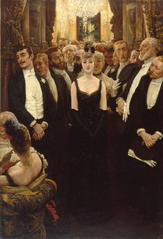 James Tissot - La donna più bella di Parigi, 1883